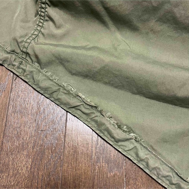 XS us army 70s m65 フィッシュテールパーカー アルミジップ