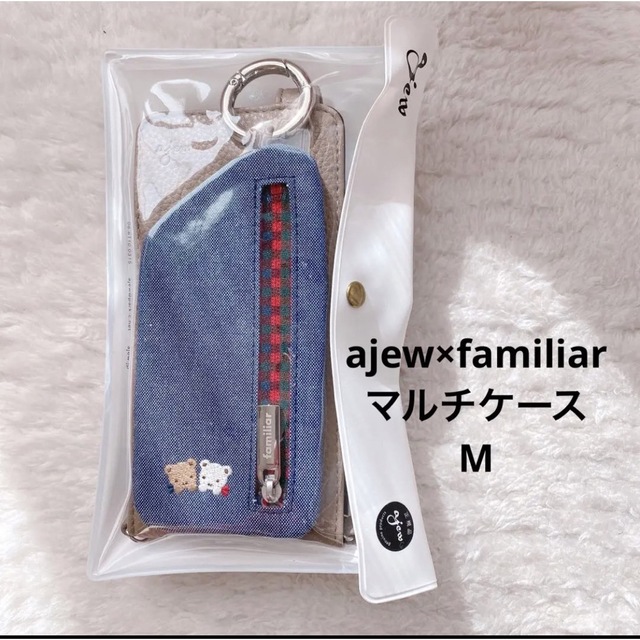 希少！！】 ajew×familiarコラボ スマホケース マルチＭ