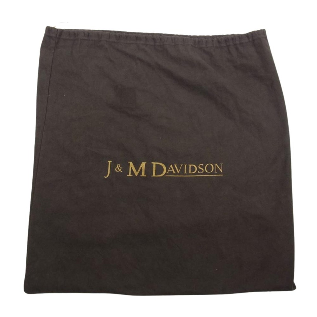 J&M DAVIDSON(ジェイアンドエムデヴィッドソン)のJ&M Davidson ジェイアンドエムデヴィッドソン 2WAY ロゴ レザー ショルダーバッグ ブラック系【中古】 レディースのバッグ(メッセンジャーバッグ)の商品写真