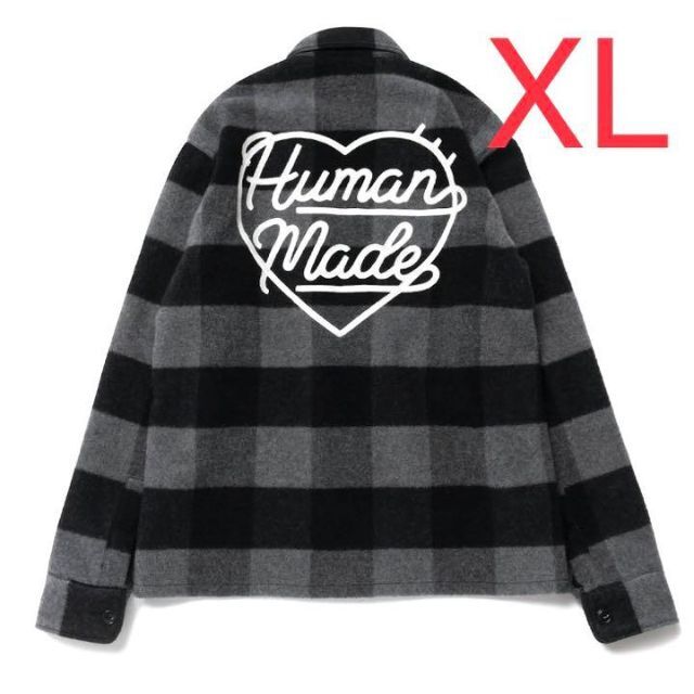 最安値挑戦!】 HUMAN shirt over wool ヒューマンメイド HUMANMADE