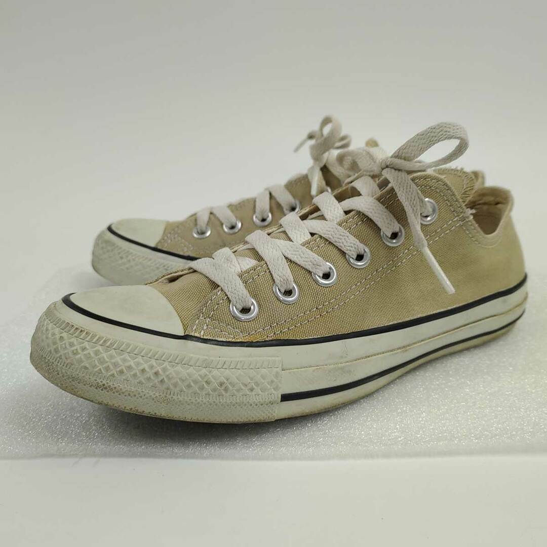 コンバース CANVAS ALL STAR COLORS OX キャンバス オールスター カラーズ 24cm ベージュ 1CL129 レディース | フリマアプリ ラクマ コンバース オールスター ベージュ 24cm