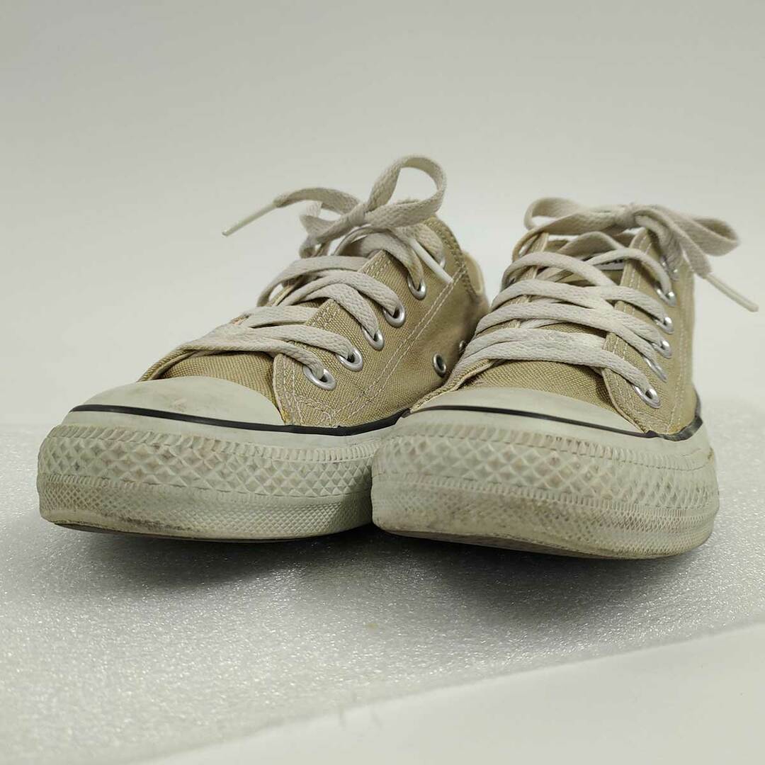 コンバース CANVAS ALL STAR COLORS OX キャンバス オールスター カラーズ 24cm ベージュ 1CL129 レディース コンバース オールスター ベージュ 24cm