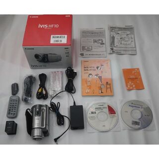 キヤノン(Canon)のキヤノン ハイビジョンカメラ iVIS HF10(ビデオカメラ)