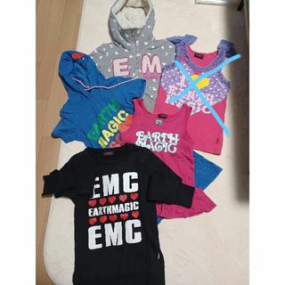 アースマジック(EARTHMAGIC)のアースマジック４点セット(Tシャツ/カットソー)