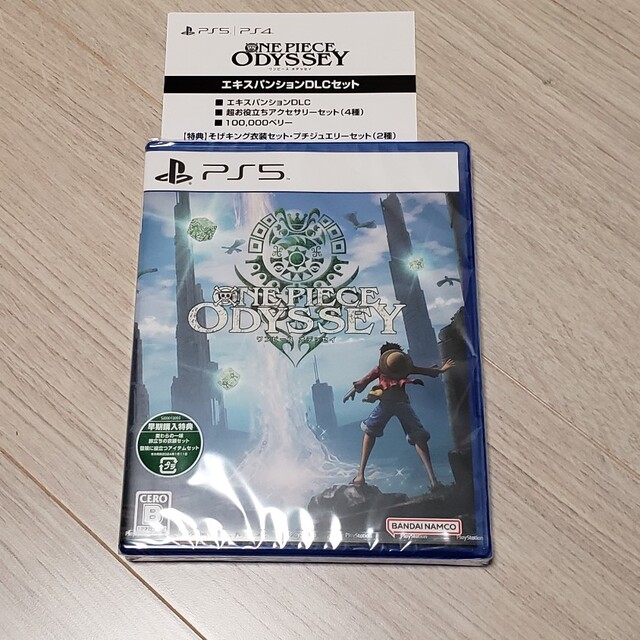 【新品未使用】【早期購入特典付き】ONE PIECE ODYSSEY PS5 版