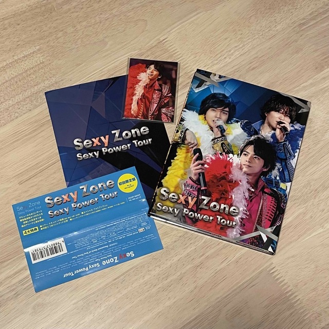 Sexy Zone(セクシー ゾーン)のSexy　Zone　Sexy　Power　Tour（Blu-ray初回限定盤）  エンタメ/ホビーのDVD/ブルーレイ(ミュージック)の商品写真