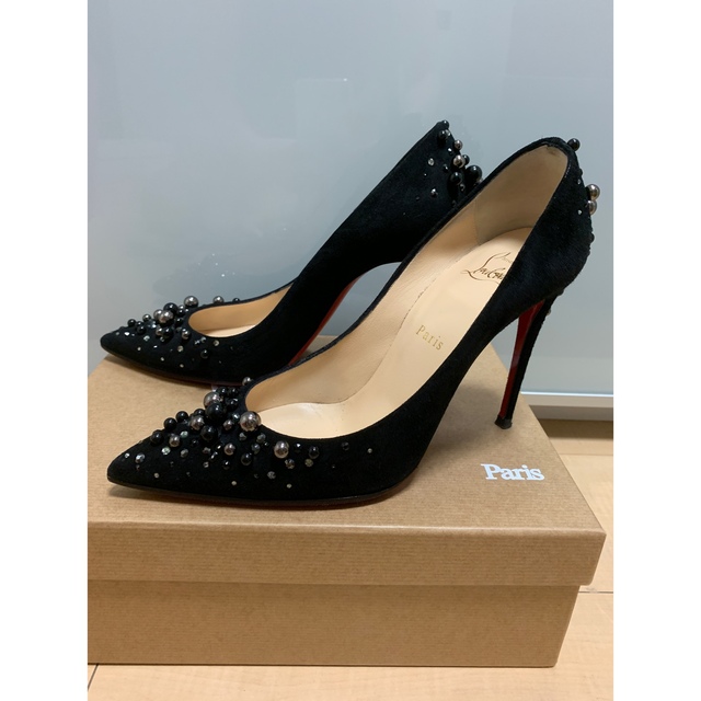税込】 Christian パンプス 38.5 ルブタン - Louboutin ハイヒール+
