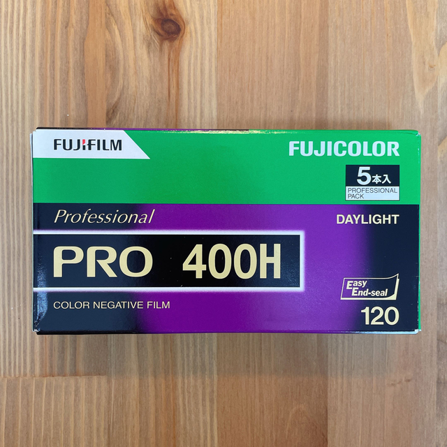 fujifilm PRO400H ブローニー5パック