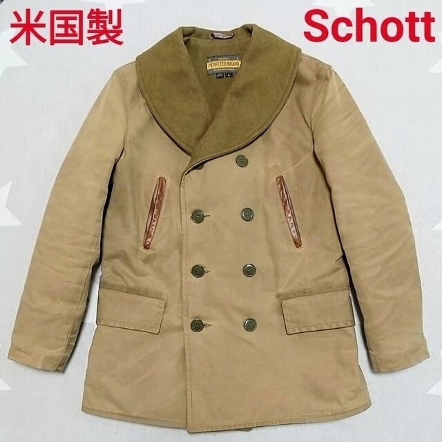 米国製 SCHOTT 超希少 マッキーノコート ジープコート ワックス