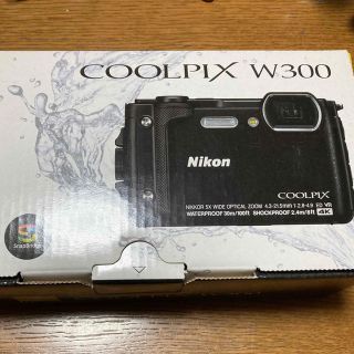 ニコン(Nikon)のNikon COOLPIX W W300 BLACK  未記入保証書有(コンパクトデジタルカメラ)