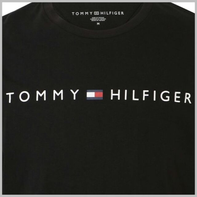 TOMMY HILFIGER(トミーヒルフィガー)のNASH LS TEE　ロングスリーブTシャツ　ブラック　Mサイズ メンズのトップス(Tシャツ/カットソー(七分/長袖))の商品写真