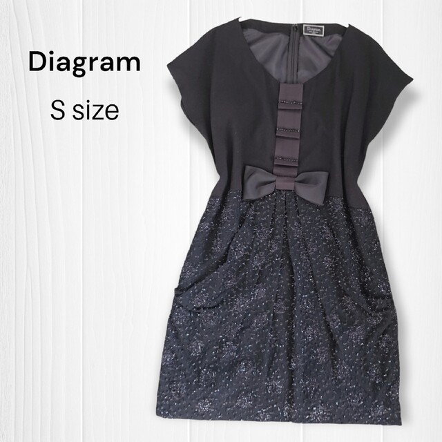 ダイゾー ナチュラル 美品 Diagram ダイアグラム ワンピース ドレス