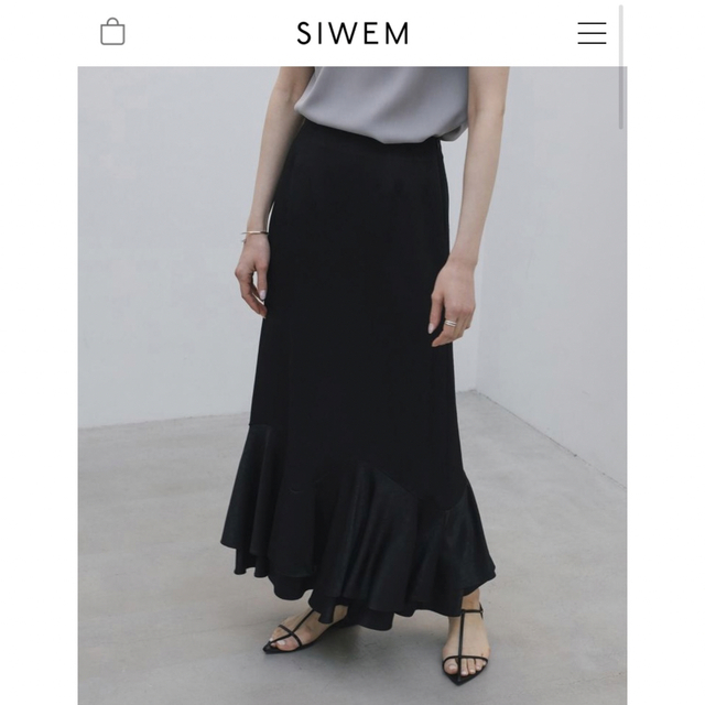 SIWEM シウム　PEONY HEM SKIRT 2