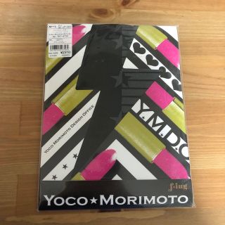 フクスケ(fukuske)のYOCO MORIMOTO 星柄 タイツ ブラックグレー(タイツ/ストッキング)