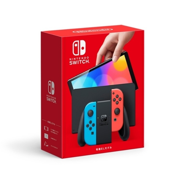 NintendoSwitch新型未使用本体ニンテンドースイッチネオンブルレッド