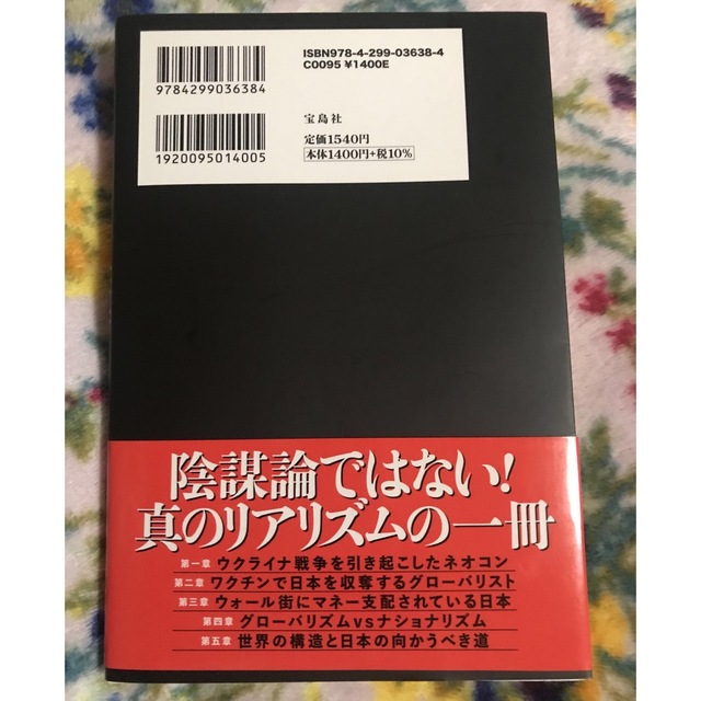 宝島社(タカラジマシャ)の日本を危機に陥れる黒幕の正体 エンタメ/ホビーの本(文学/小説)の商品写真