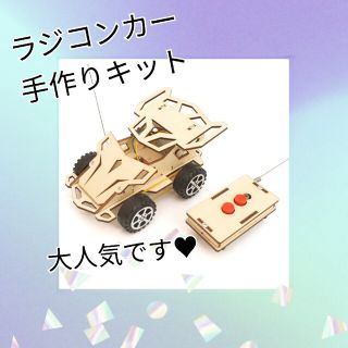 【即日発送】ラジコンカー キット  知育玩具 手作り玩具(トイラジコン)