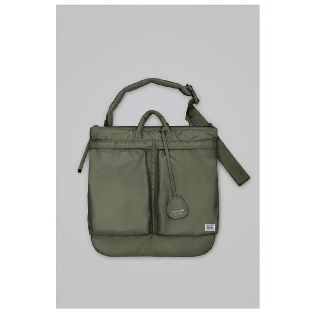 フラワーB ブルーグレイ 【新品 送料込 即納】porter × HYKE helmet