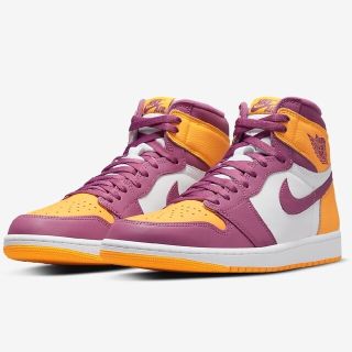 ナイキ(NIKE)のnike air jordan1 high og brotherhood(スニーカー)