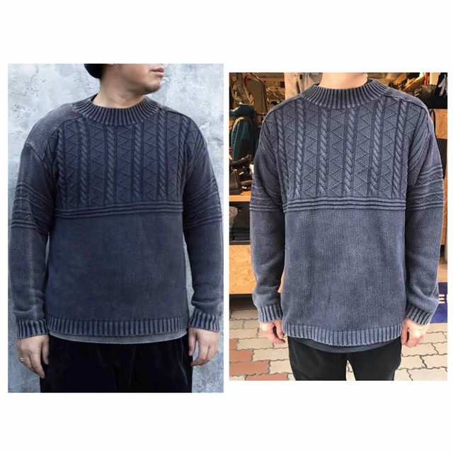 PORTER CLASSIC 18AW Fisherman Knit