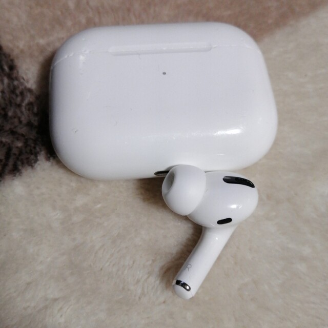 無マイクAPPLE AirPods Pro ノイズキャンセリング付完全ワイヤレスイヤホン