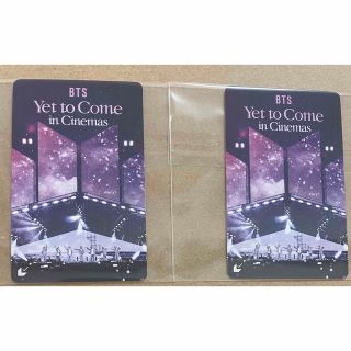 ボウダンショウネンダン(防弾少年団(BTS))のBTS ムビチケ　未使用2枚セット(K-POP/アジア)