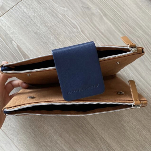 AirFranceビジネスクラスアメニティ 旅行用品 エールフランス アイマスク ビジネスクラス アメニティセット