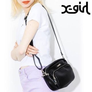 エックスガール(X-girl)のX-GIRL FAUX LEATHER SHOULDER(ショルダーバッグ)