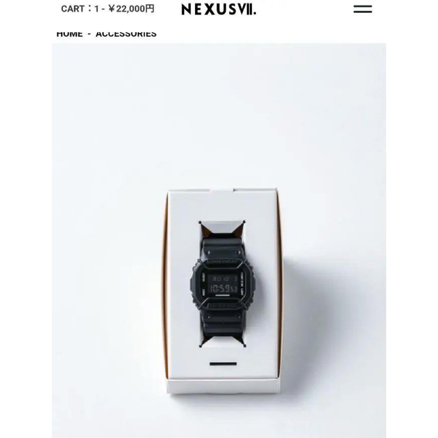 NEXUSVII. x G-SHOCK 第2弾 | angeloawards.com