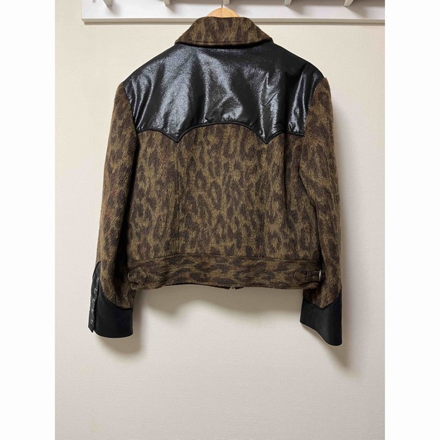 JOHN LAWRENCE SULLIVAN(ジョンローレンスサリバン)のjohnlawrencesullivan leopard jacket 18aw メンズのジャケット/アウター(ブルゾン)の商品写真