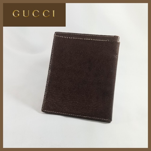 Gucci(グッチ)の【希少 】GUCCI 折財布 グッチ 札入れ カードケース オールドグッチ メンズのファッション小物(折り財布)の商品写真