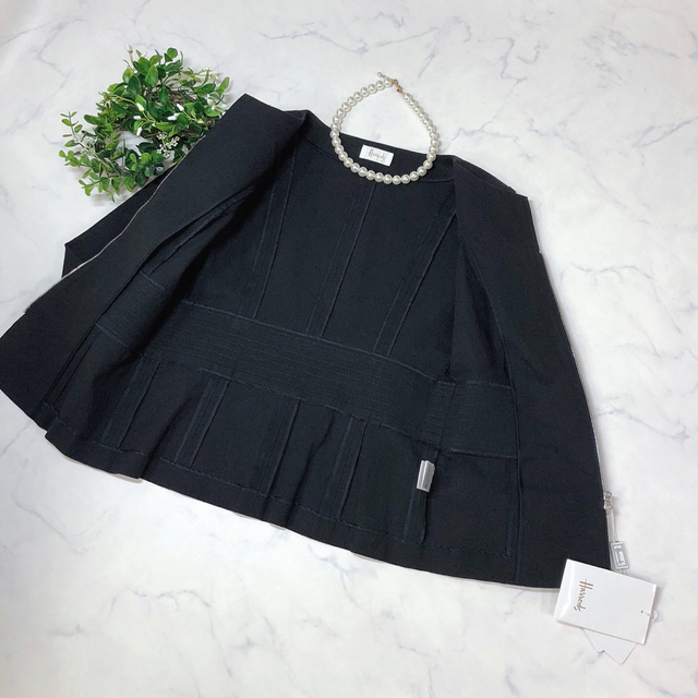 Harrods - 【未使用】ハロッズ Harrodsノーカラージャケット Harrods - 【未使用】ハロッズ Harrodsノーカラージャケット