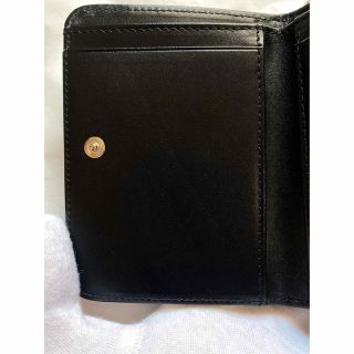 最終価格【新品未使用】【A.P.C】カーブレザー二つ折り財布ブラック 旧ロゴ