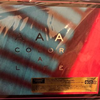 AAA ライブDVD 新品未開封 COLOR A LIFE