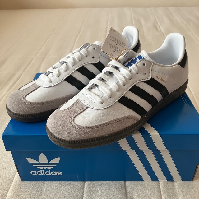 ADIDAS SAMBA OG 6 白 新品 アディダス サンバ 在原みゆ紀-