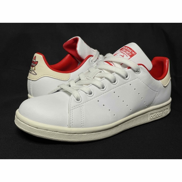 【極美品】addidas スタンスミス 23 レザー レッド