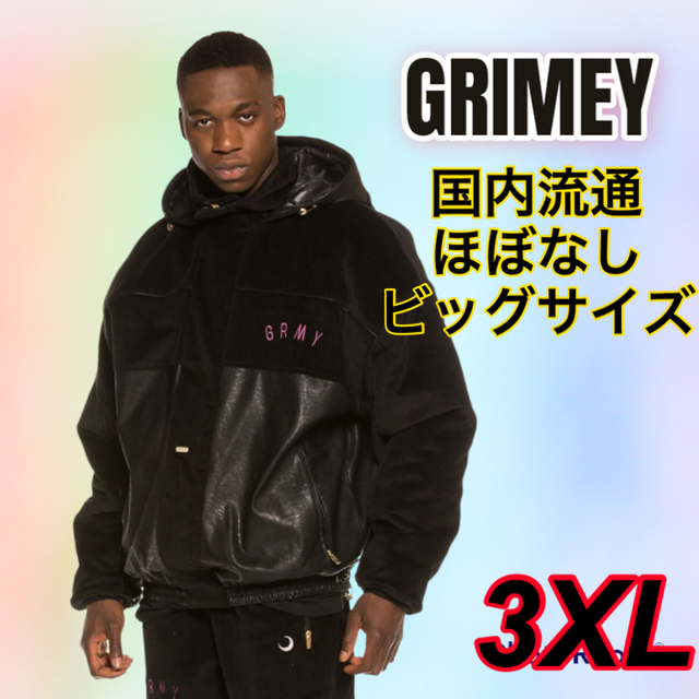 GRIMEY 激レアビッグサイズ　ジャケット　3XL メンズのジャケット/アウター(ナイロンジャケット)の商品写真