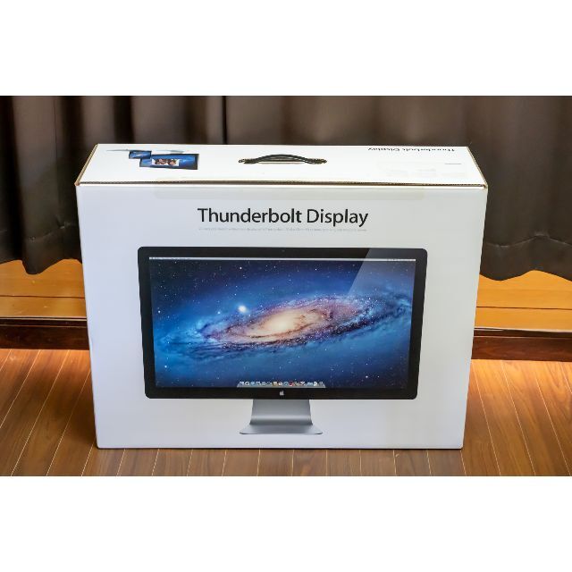 Apple(アップル)のApple Thunderbolt Display 27インチ　おまけ付き スマホ/家電/カメラのPC/タブレット(ディスプレイ)の商品写真