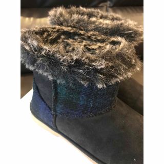 ハリスツイード(Harris Tweed)のHarris Tweed ムートンブーツ(ブーツ)