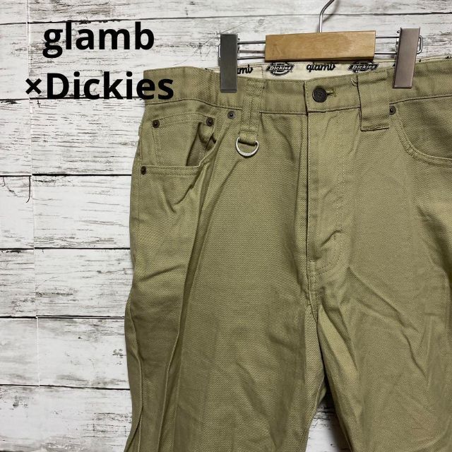 glamb - glamb×Dickies バックプリントワークパンツ コラボ 入手困難 お洒落の通販 by 古着屋東京本店｜グラムならラクマ