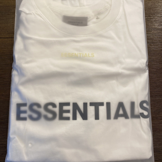 フィアオブゴッド(FEAR OF GOD)のL　FOG　Essentials Tシャツ　ホワイト　ジャンク(Tシャツ/カットソー(半袖/袖なし))
