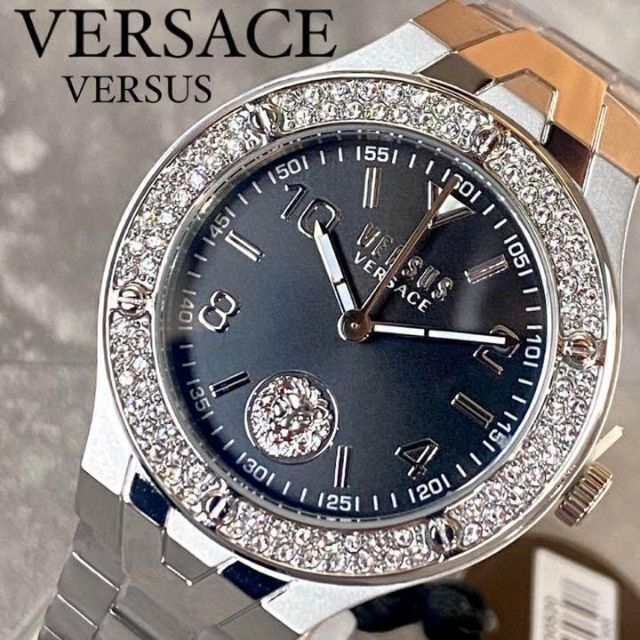 驚きの値段】 Versus Versace レディース シルバー 34 mm 腕時計 ilam.org