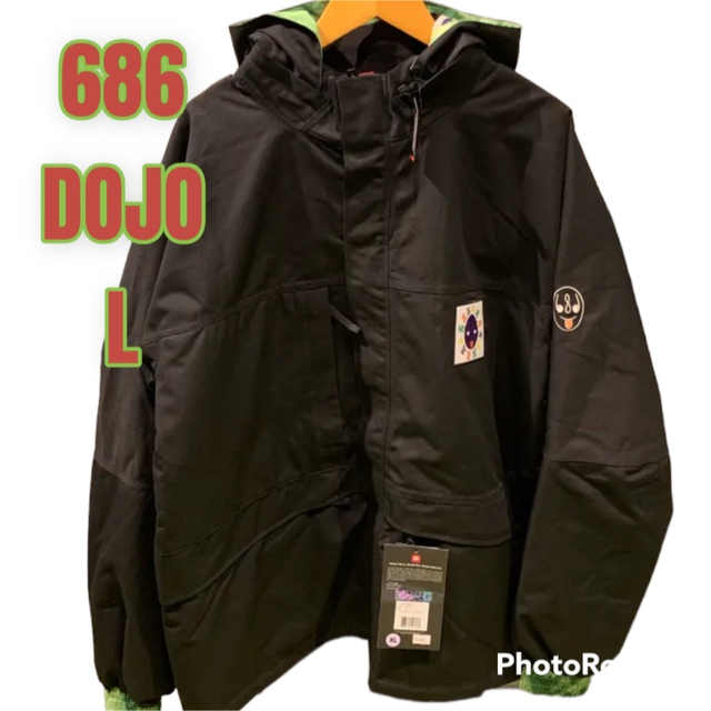 686 DOJO jacket  スノーボード ウエア  L