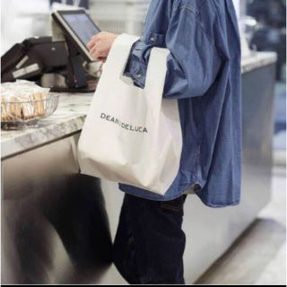 ディーンアンドデルーカ(DEAN & DELUCA)の＜完売＞DEAN & DELUCA　ミニマムエコバッグホワイト １点(エコバッグ)