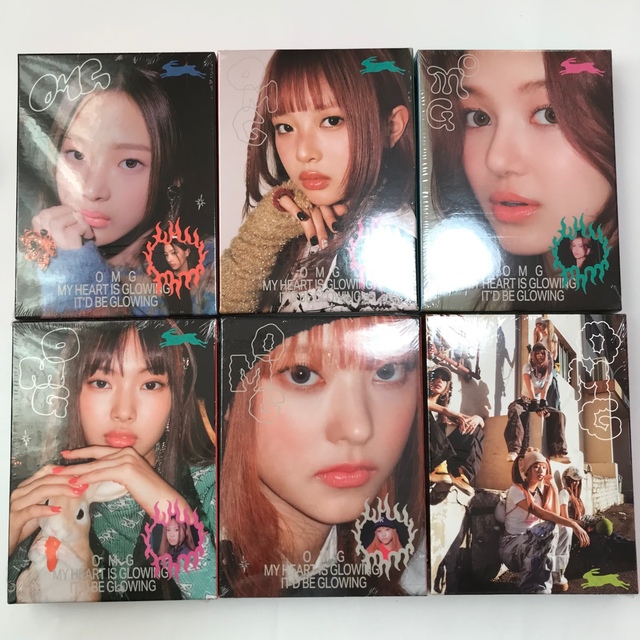 NewJeans 'OMG' Message Card ver.【6形態セット】 | フリマアプリ ラクマ
