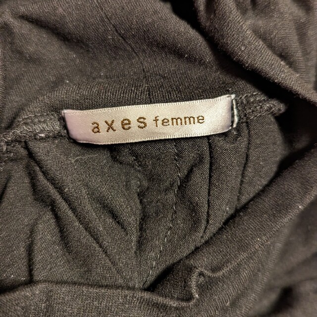 axes femme(アクシーズファム)のaxes femme レースタートルネック レディースのトップス(カットソー(長袖/七分))の商品写真