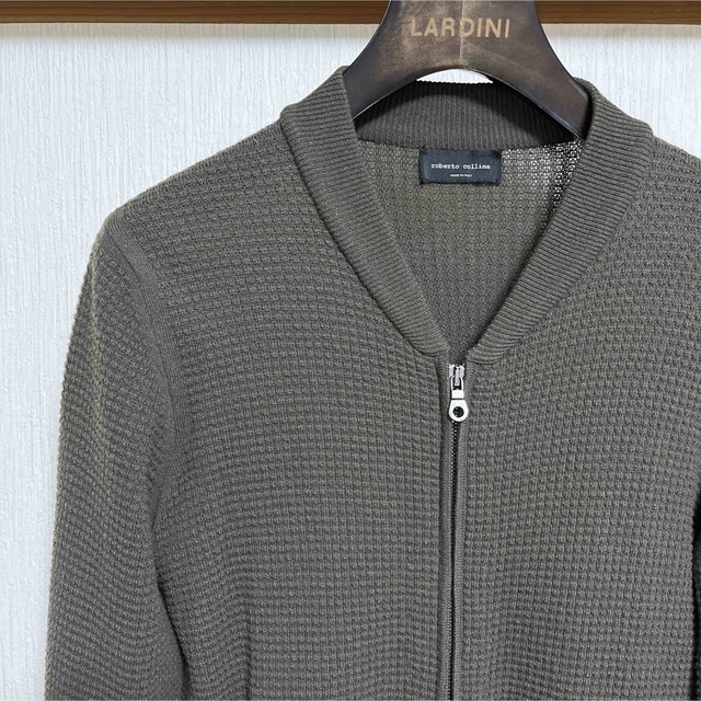 ROBERTO COLLINA - 【美品】ROBERTO COLLINA ジップアップ ブルゾン