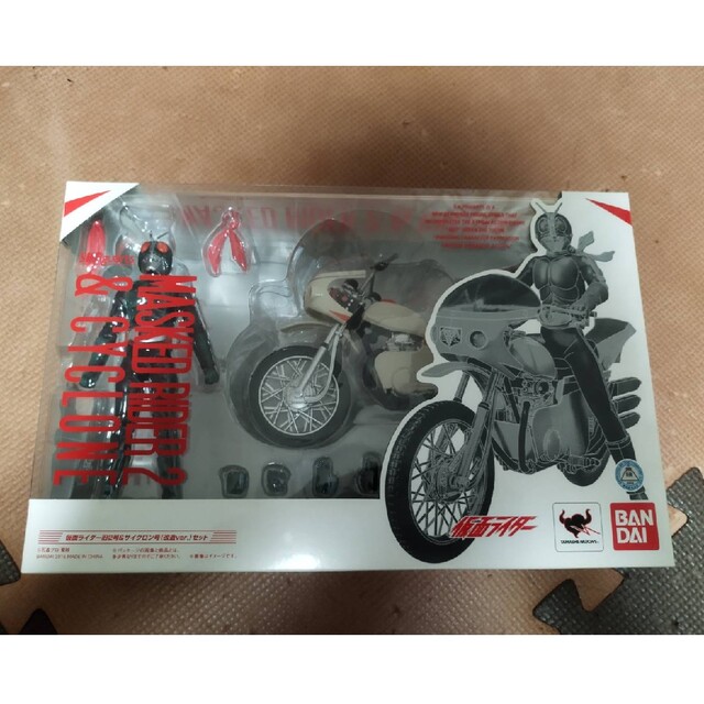 未開封 shフィギュアーツ 仮面ライダー旧2号&サイクロン号 【おまけ付