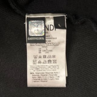 FENDI - 激レア 美品FENDI パーカーセットアップ ブラック×イエローの
