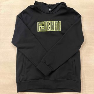 激レア　美品FENDI パーカーセットアップ　ブラック×イエロー